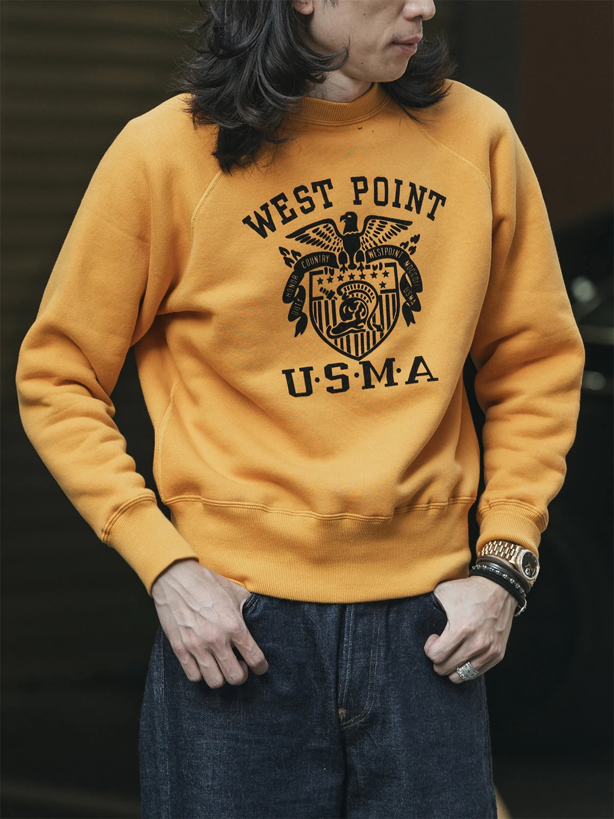 USMA Graphic Raglan Sweatshirt
