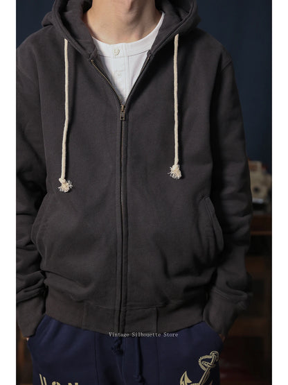 French Terry Zip Hoodie