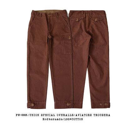 Twill Aviator Cargo Pants