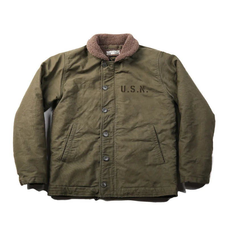 Sherpa Lined Deck Jacket