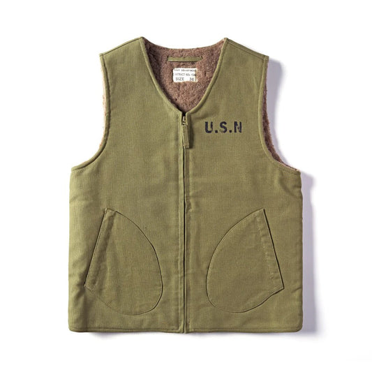 N-1 Wool Lined Deck Vest