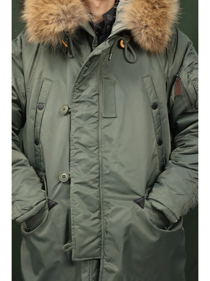 Detachable Fur Collar N-3B Parka