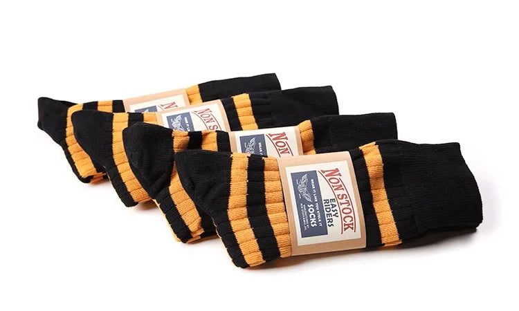 Prison Stripe Crew Socks