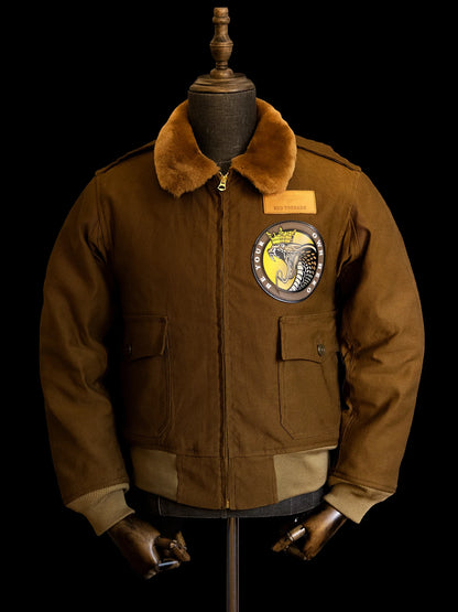 Fur Collar B-10 Flight Jacket