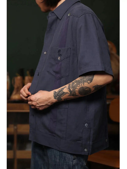 Cuban Guayabera Overshirt