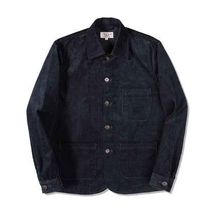 Indigo Corduroy Work Jacket