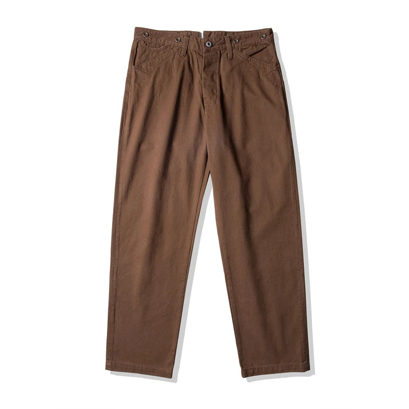 Cinch Back Chino Trousers