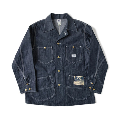 Hickory Stripe Chore Jacket