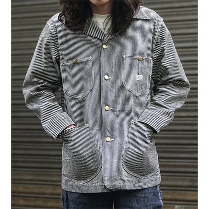 Hickory Stripe Chore Jacket