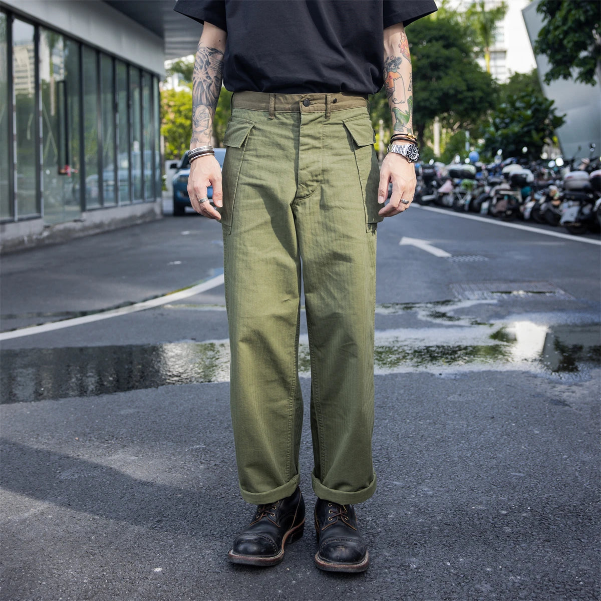 M-43 HBT Cargo Trousers
