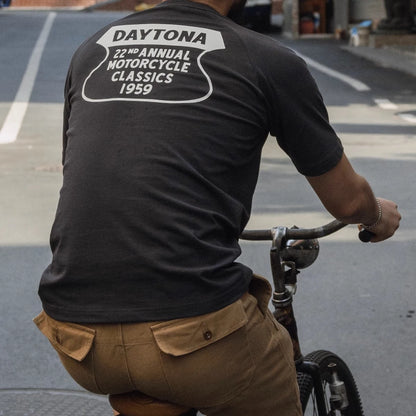 Rider Raglan Cotton Tee