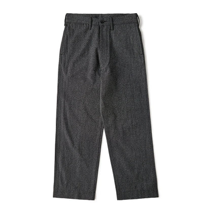 Salt Pepper Wide Work Trousers