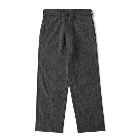 Salt Pepper Wide Work Trousers
