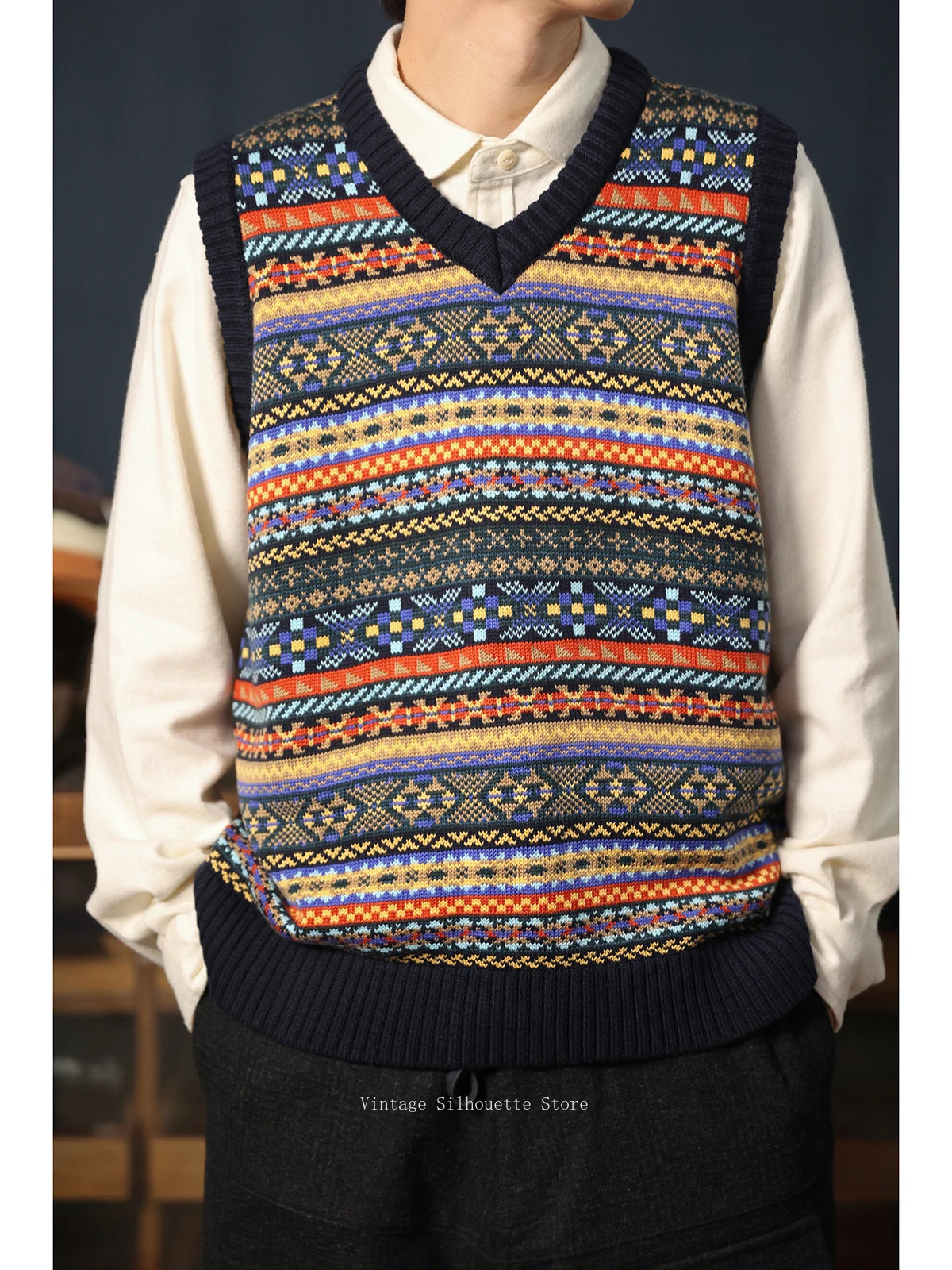 Fair Isle Sweater Vest